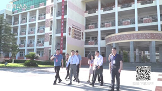 市高考巡視組巡查潢川縣考點準備工作
